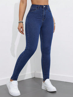 High-Waisted Skinny Jeans - Everyday Comfort High-Waisted Skinny Jeans - Everyday Comfort Marven