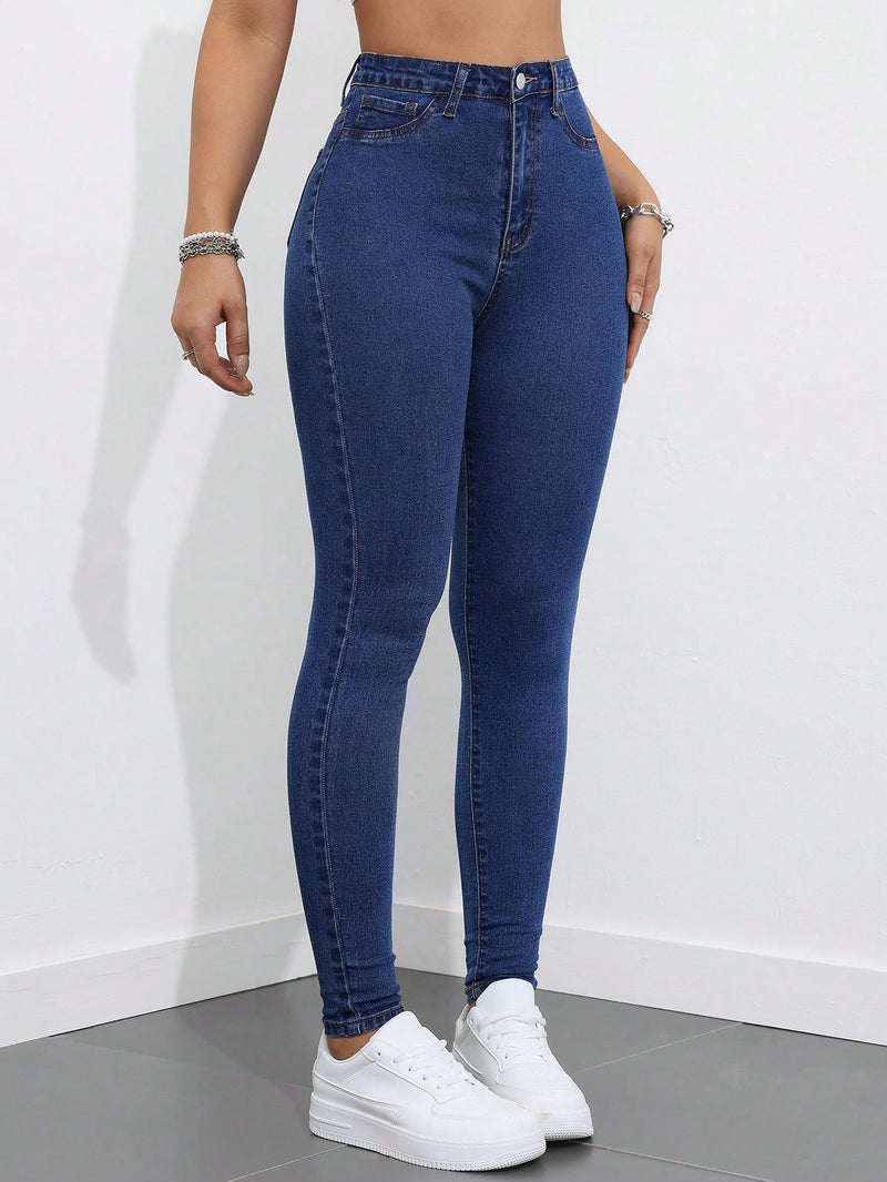 High-Waisted Skinny Jeans - Everyday Comfort High-Waisted Skinny Jeans - Everyday Comfort Marven