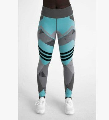 High Elastic Pants Fitness Legging Fitness legging AliExpress Blue L 