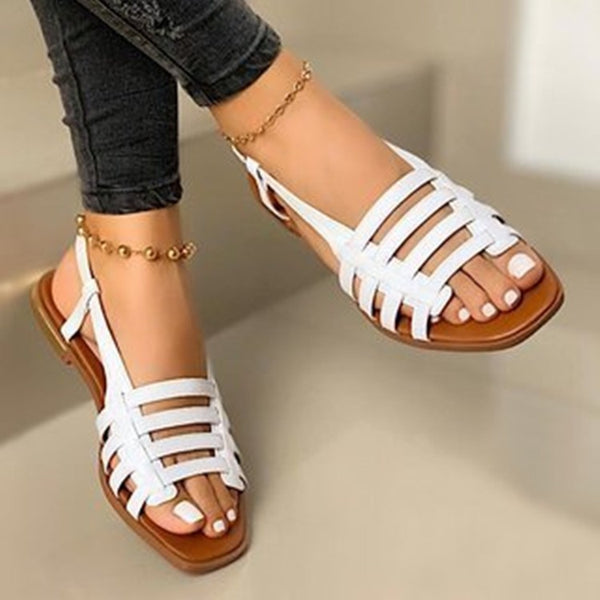 Roman Sandals Roman Sandals Marven White 35 