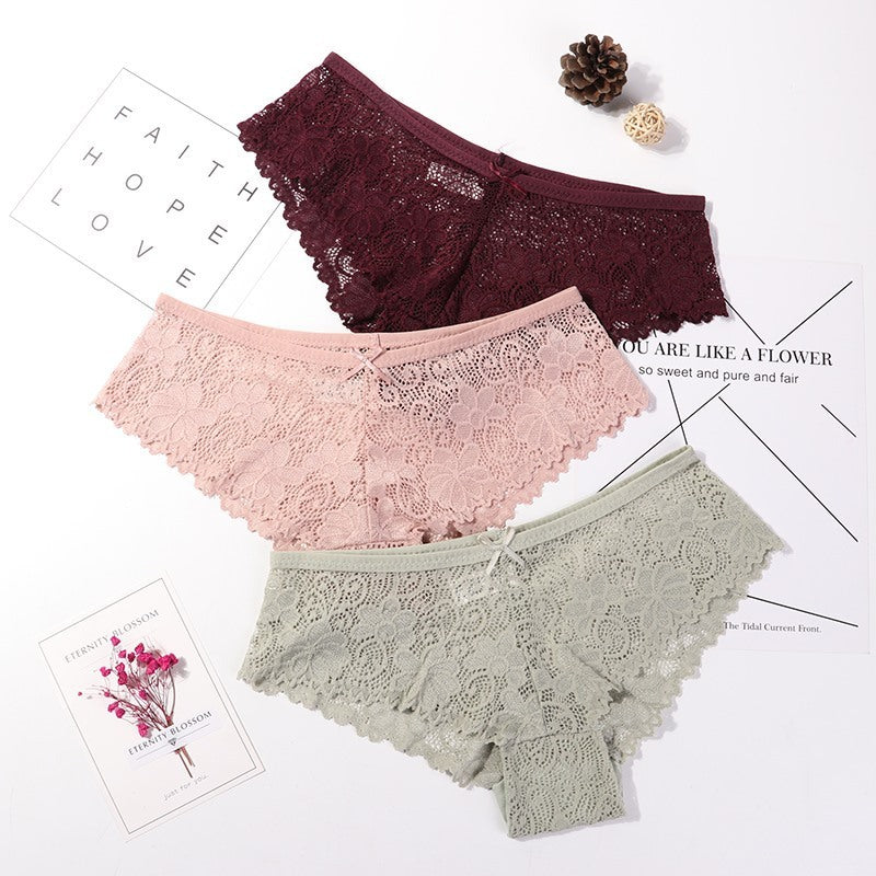 3 Pcs Panties For Woman Underwear 3 Pcs Panties for Women Underwear Marven B L 