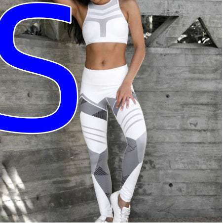 High Elastic Pants Fitness Legging Fitness legging AliExpress S Whiteset 