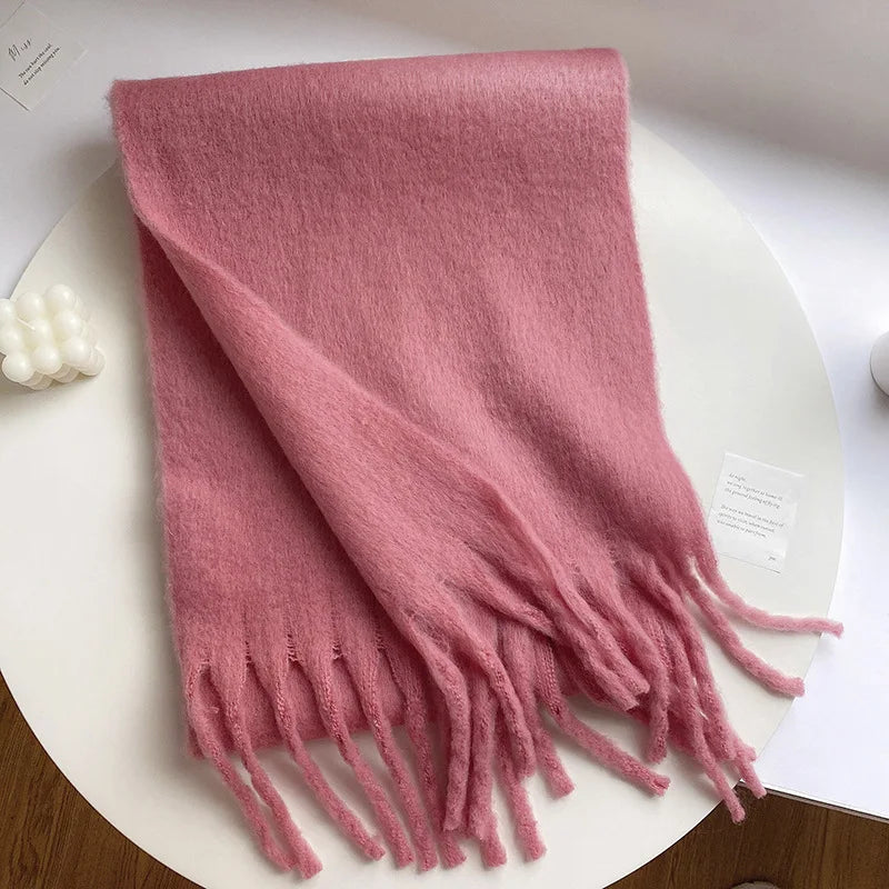 Luxury Cashmere Bright Solid Scarf  Marven 205  