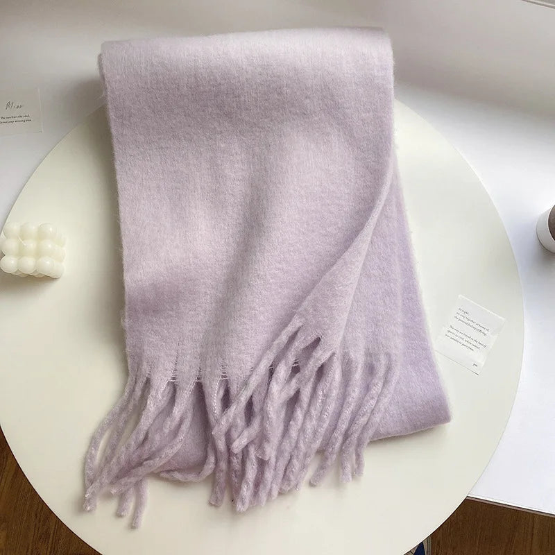 Luxury Cashmere Bright Solid Scarf  Marven 202  