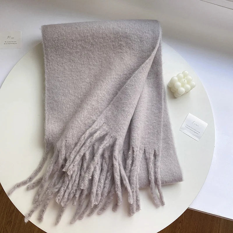 Luxury Cashmere Bright Solid Scarf  Marven 211  