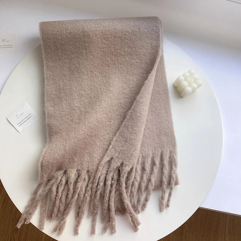 Luxury Cashmere Bright Solid Scarf  Marven 212  