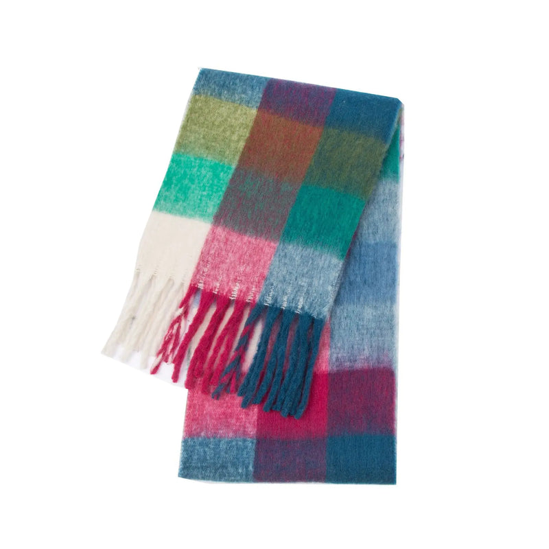 Luxury Cashmere Bright Solid Scarf  Marven 221  