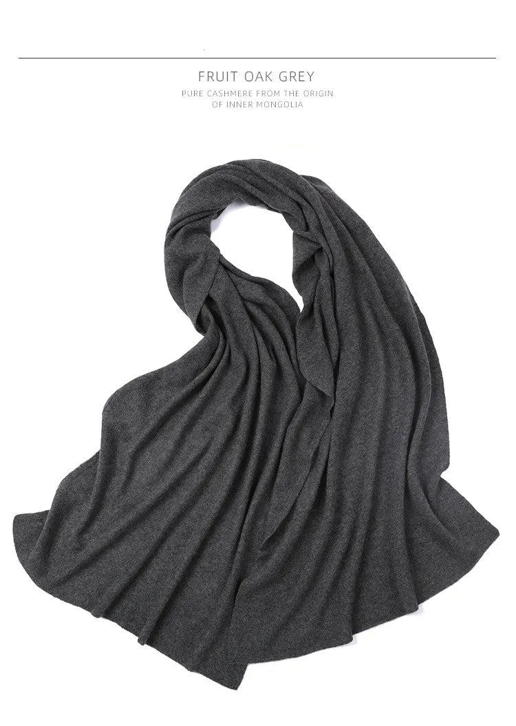 Pure Cashmere Scarf  Marven Color2 200-60 cm 