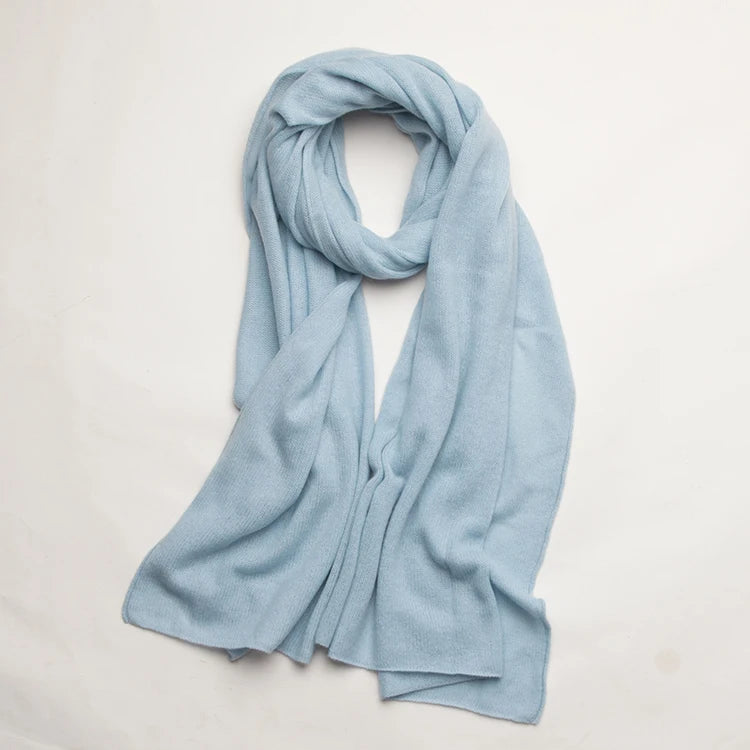 Pure Cashmere Scarf  Marven Color10 200-60 cm 