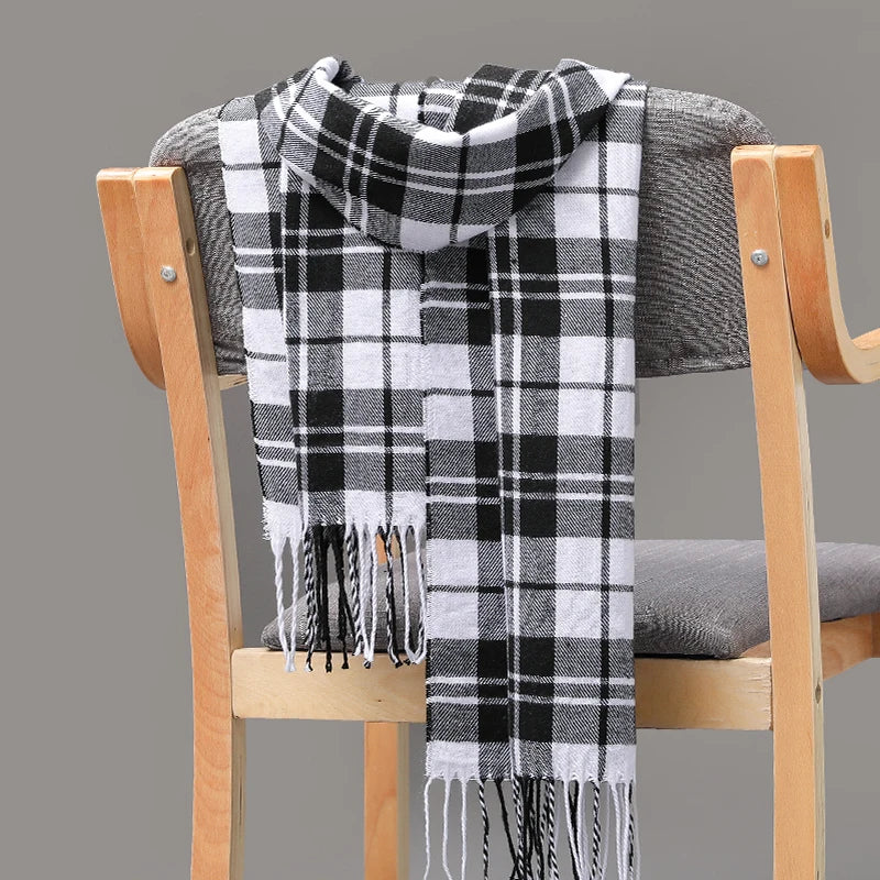 Plaid Winter Scarf Plaid Winter Scarf Marven 39 120g 