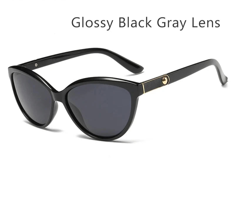 Vintage Sunglasses Vintage Sunglasses Marven GlossyBlk Gray other 