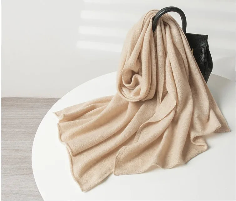 Pure Cashmere Scarf  Marven Color12 200-60 cm 