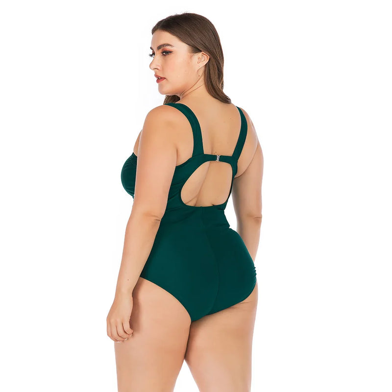 Wild Chic Leopard Plus Size One-Piece Swimsuit Wild Chic Leopard Plus Size One-Piece Swimsuit Marven   