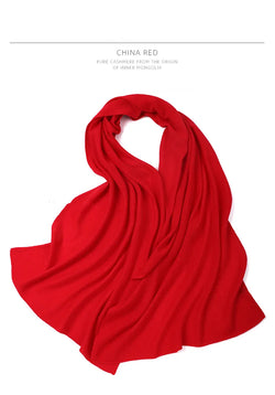 Pure Cashmere Scarf  Marven Color4 200-60 cm 