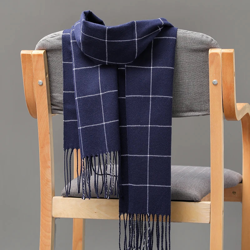 Plaid Winter Scarf Plaid Winter Scarf Marven 25 120g 