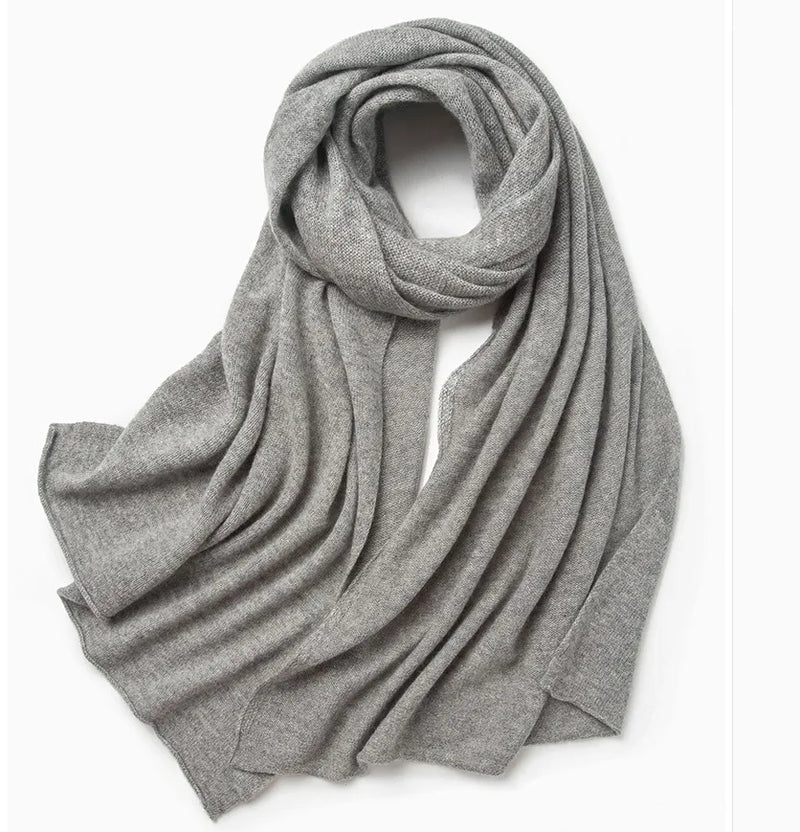 Pure Cashmere Scarf  Marven Color6 200-60 cm 