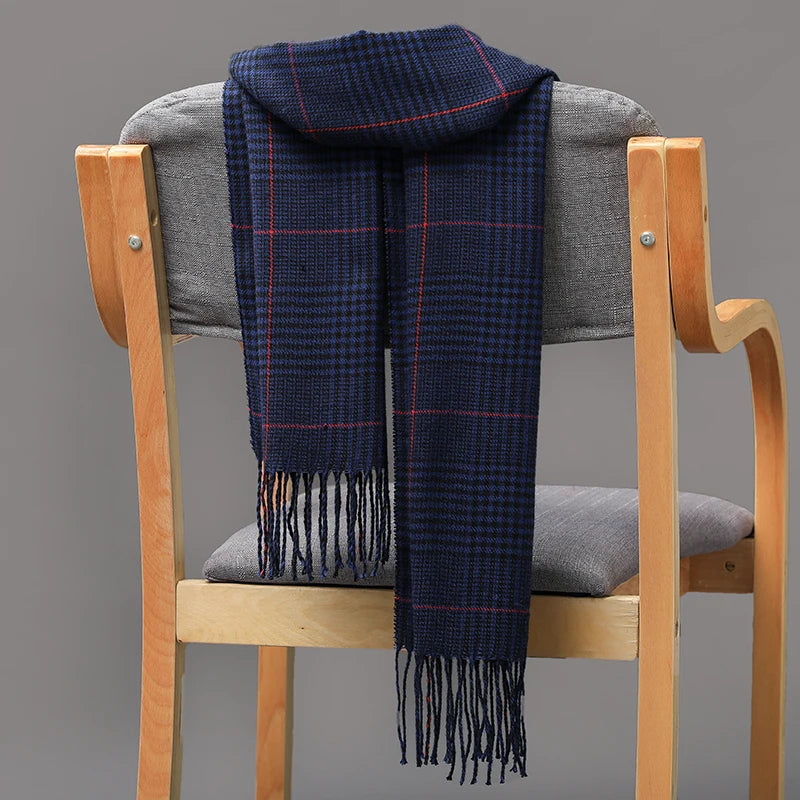 Plaid Winter Scarf Plaid Winter Scarf Marven 04 120g 