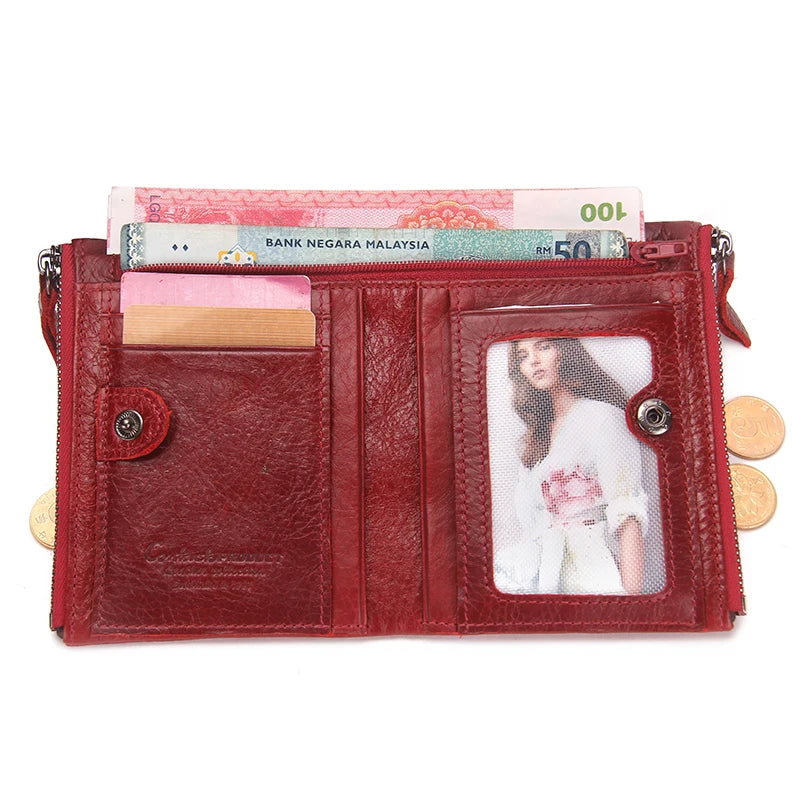 Leather Bifold Wallet  Marven   