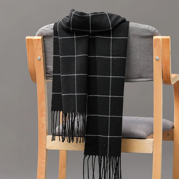 Plaid Winter Scarf Plaid Winter Scarf Marven   