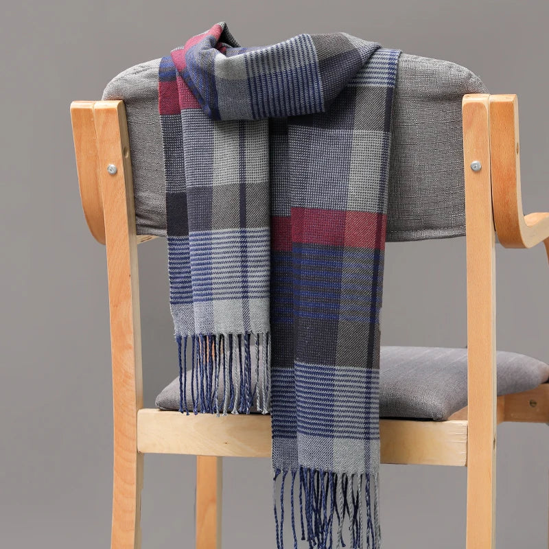 Plaid Winter Scarf Plaid Winter Scarf Marven   