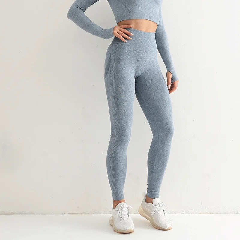 🔥 Leggings Push Up Leggings Push Up Marven Blue M 