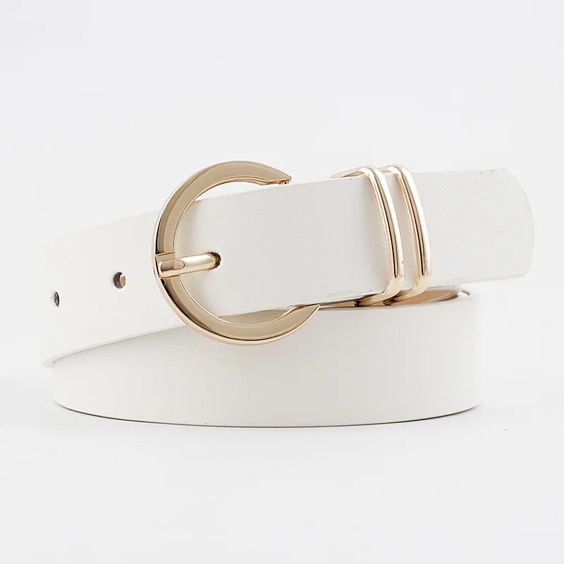 Belt Cowgirl Western  Marven WHITE CHINA 105CM