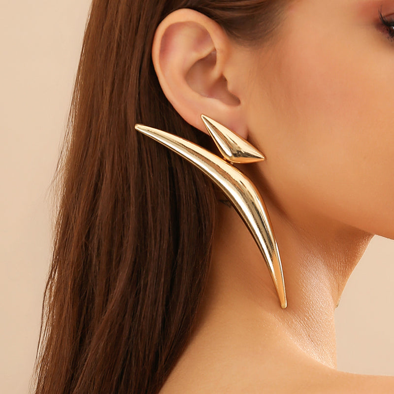 Geometry Triangle  Earrings Geomatry Earrings Marven   