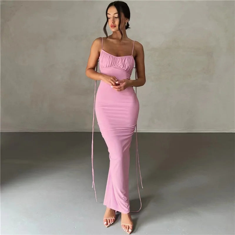 Backless Maxi Dress Backless Maxi Dress Marven   