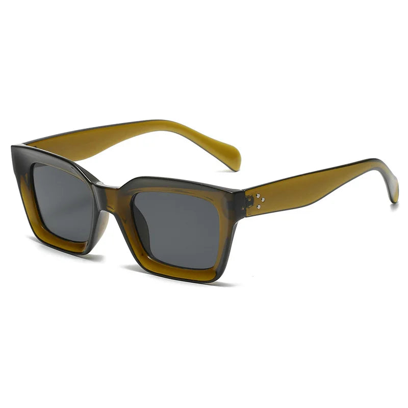 Luxury Square Sunglasses Luxury Square Sunglasses Marven dark green AS 