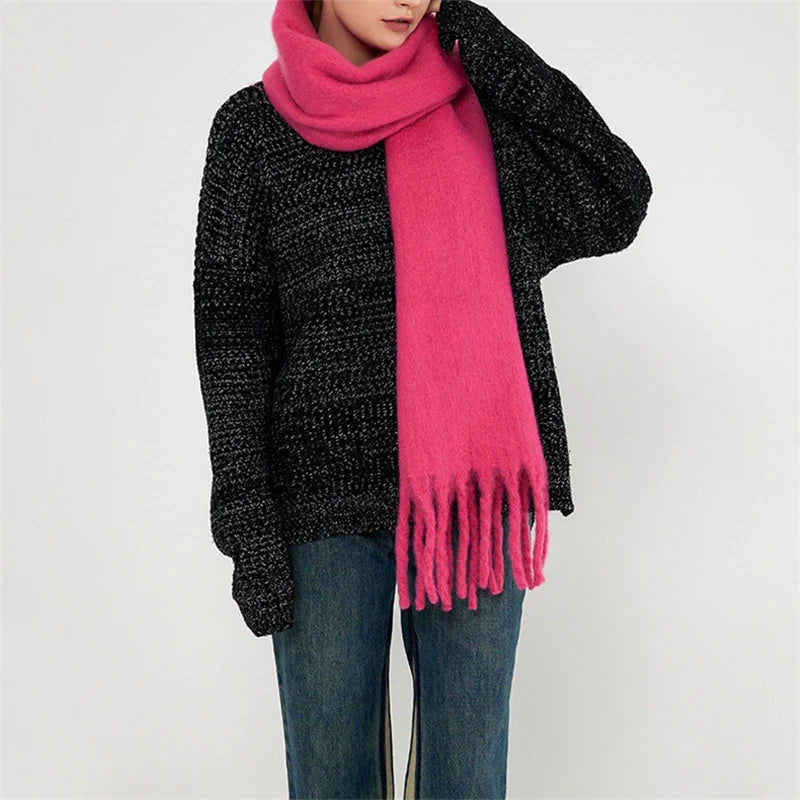 Luxury Cashmere Bright Solid Scarf  Marven 2205DS026-23  