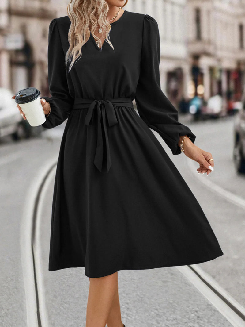 Long Sleeved Strap Dress Long Sleeved Strap Dress Marven   