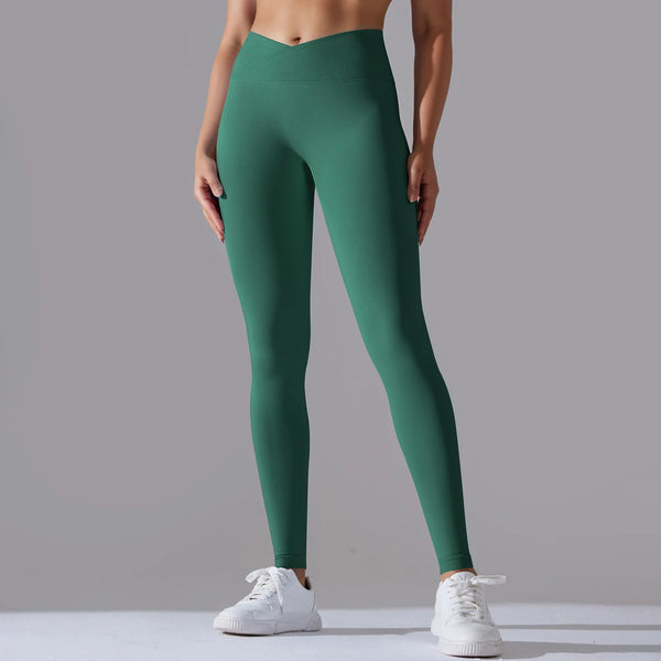 Crossover Waist Women Yoga Leggings Crossover Waist Women Yoga Leggings Marven   