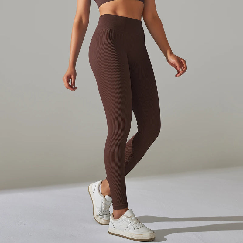 Hips Lifting Gym Leggings Seamless Sport Pants Hips Lifting Gym Leggings Seamless Sport Pants Marven Coffee S 