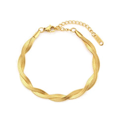 Braided Snake Chain Necklace Braided Snake Chain Necklace Marven Bracelet  