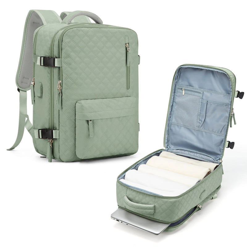 Travel College Backpack Casual Bag Travel College Backpack Casual Bag Marven Light Green  