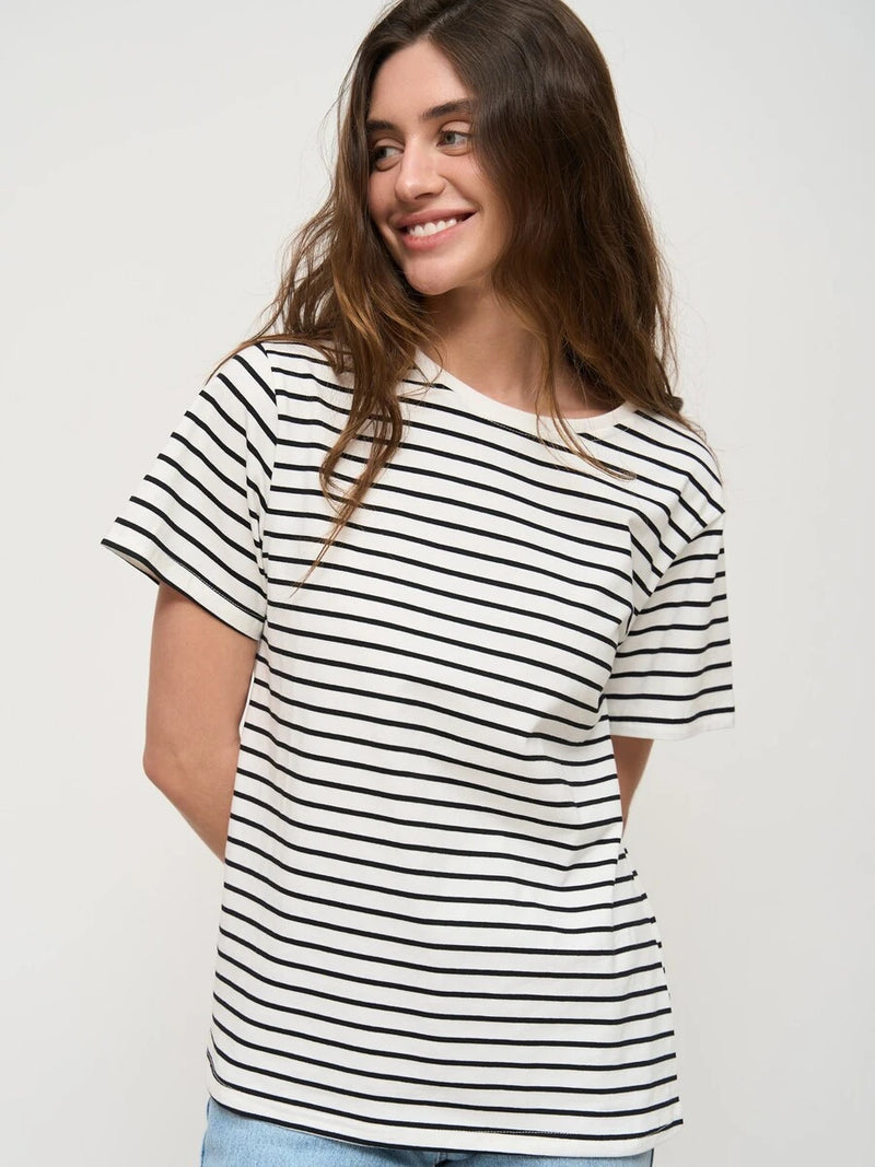 Short Sleeve Striped T-Shirts  Marven   