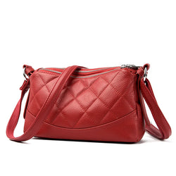 Shoulder Bag Three Layer  Marven red  