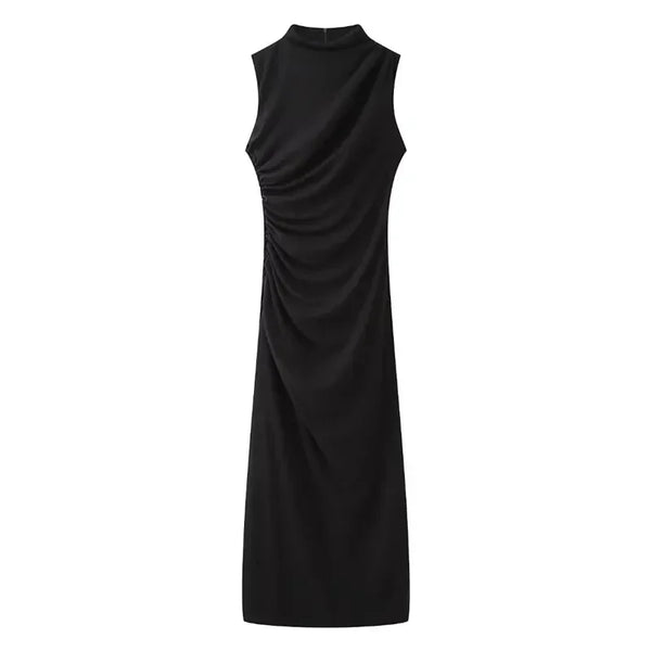 Sleeveless Black Long Dress Sleeveless Black Long Dress Marven black S 