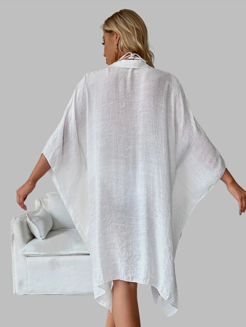 Silk Swimsuit Cover Up  Marven   