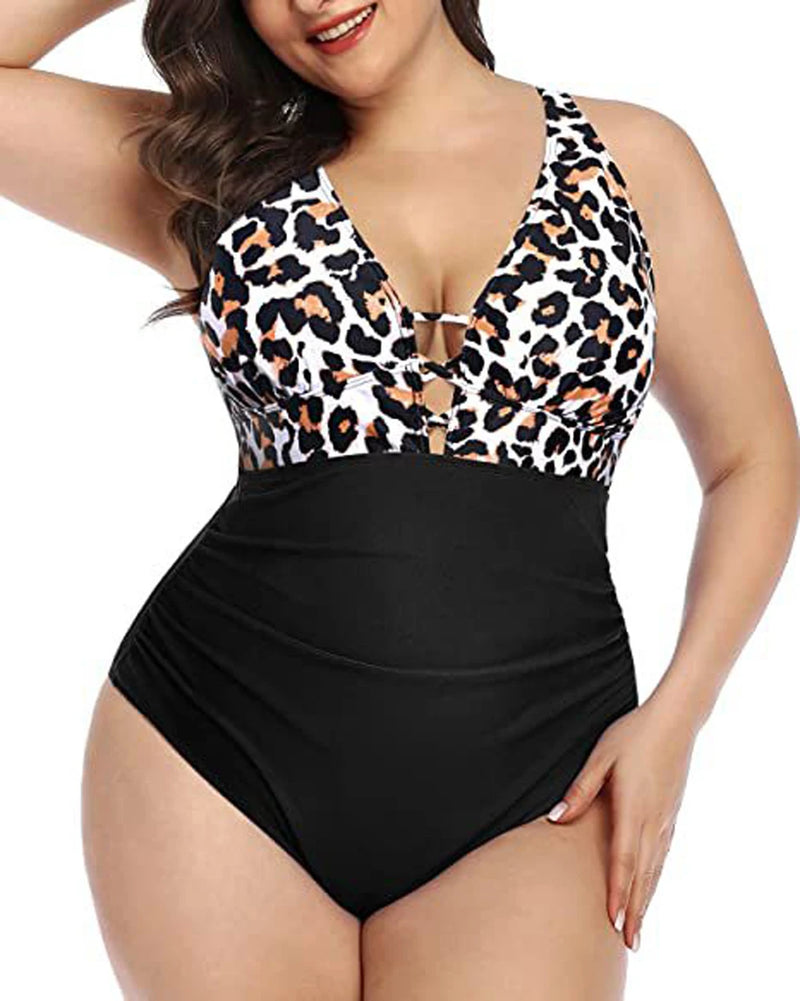 Plus Size One-Piece Swimsuit Plus Size One-Piece Swimsuit Marven   