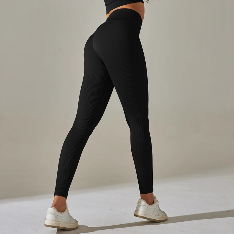 Women Yoga Leggings Women Yoga Leggings Marven Black L 