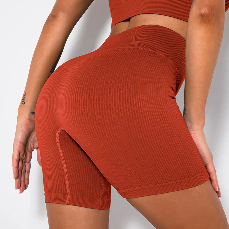 Seamless Yoga Shorts  Marven   