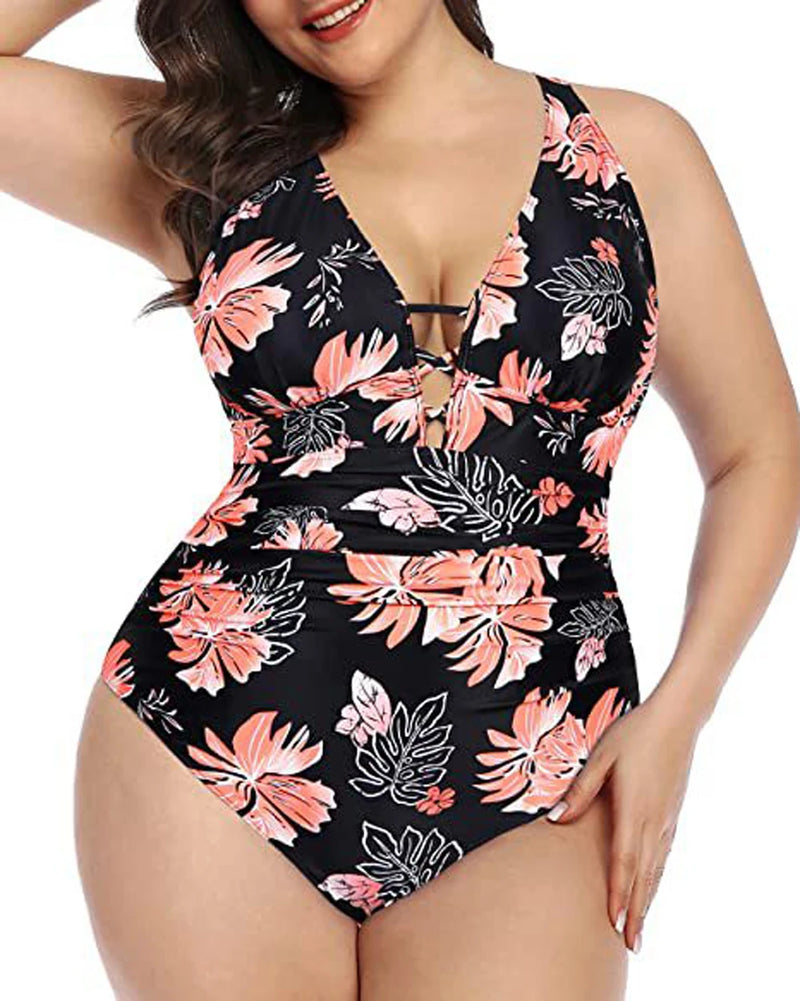 Plus Size One-Piece Swimsuit Plus Size One-Piece Swimsuit Marven   