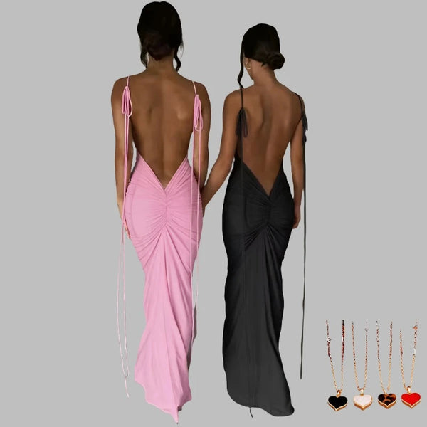 Backless Maxi Dress Backless Maxi Dress Marven   