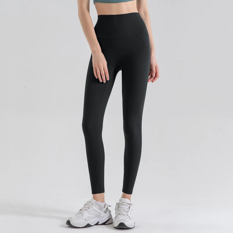 Women High-Waist Hip Lift Gym Leggings Women High-Waist Hip Lift Gym Leggings Marven Black XL 