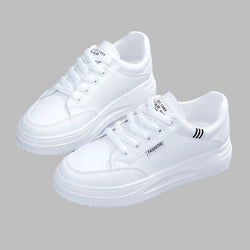 White Sneakers Lace Up  Marven white 39 