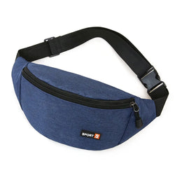 Chest Belt Zip Bag  Marven Blue  