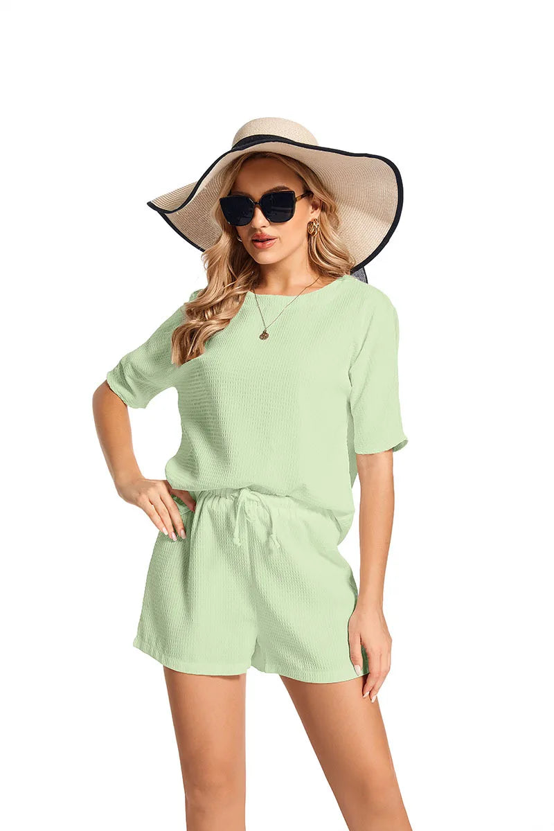 Stylish Two-Piece Set for Women Stylish Two-Piece Set for Women Marven Light Green S 