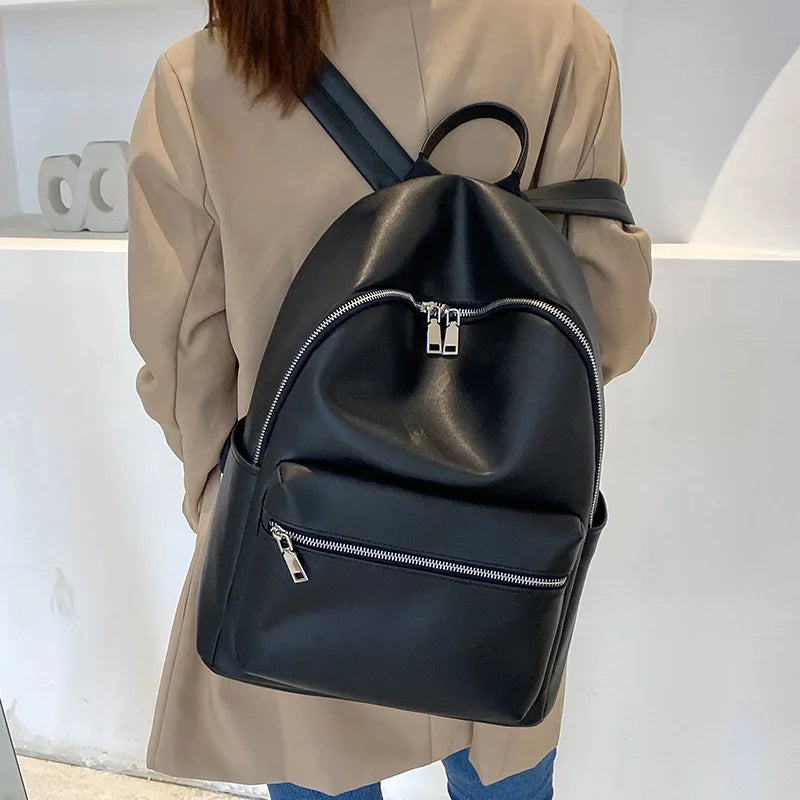 High Quality Leather Backpack  Marven   