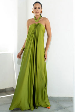 Satin Formal Dresses Long Satin Formal Dresses Long Marven Light Green S 